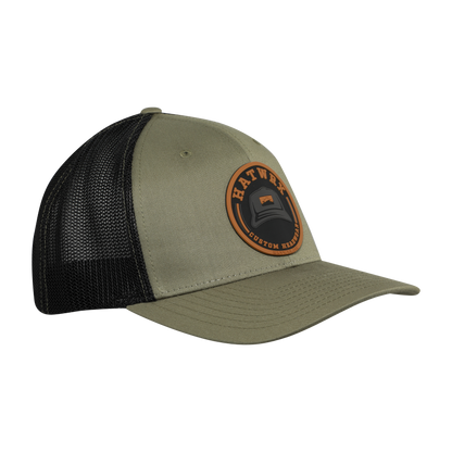 Richardson 110 PVC Patch Hat - Custom Headwear | Leather, PVC, woven & embroidered patch hats online - HATWRX