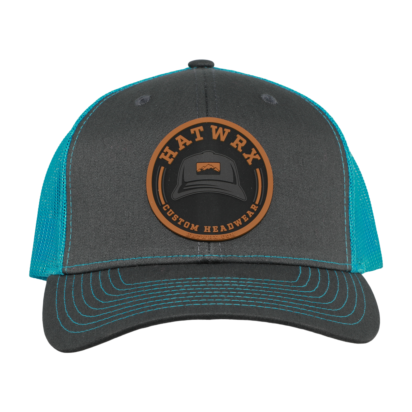 Richardson 112 PVC Patch Hat - Custom Headwear | Leather, PVC, woven & embroidered patch hats online - HATWRX