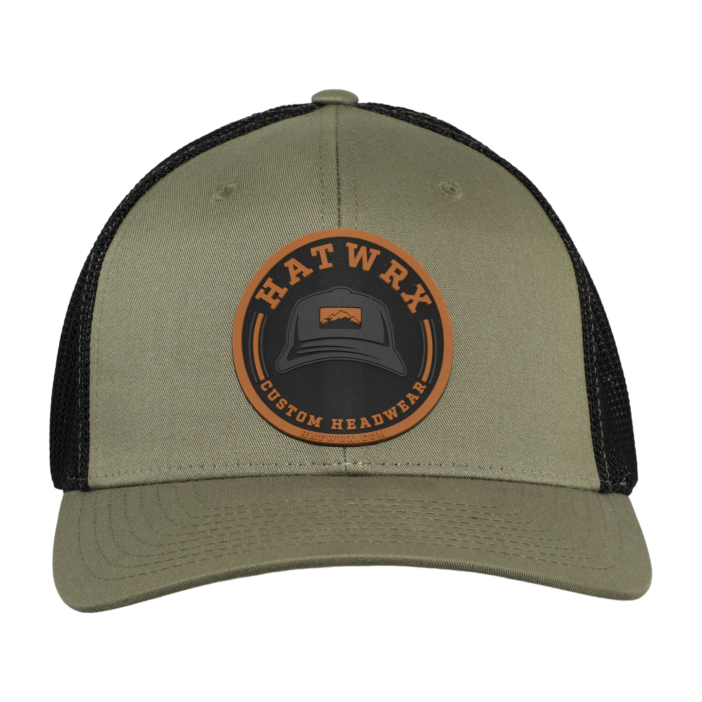 Richardson 110 PVC Patch Hat - Custom Headwear | Leather, PVC, woven & embroidered patch hats online - HATWRX