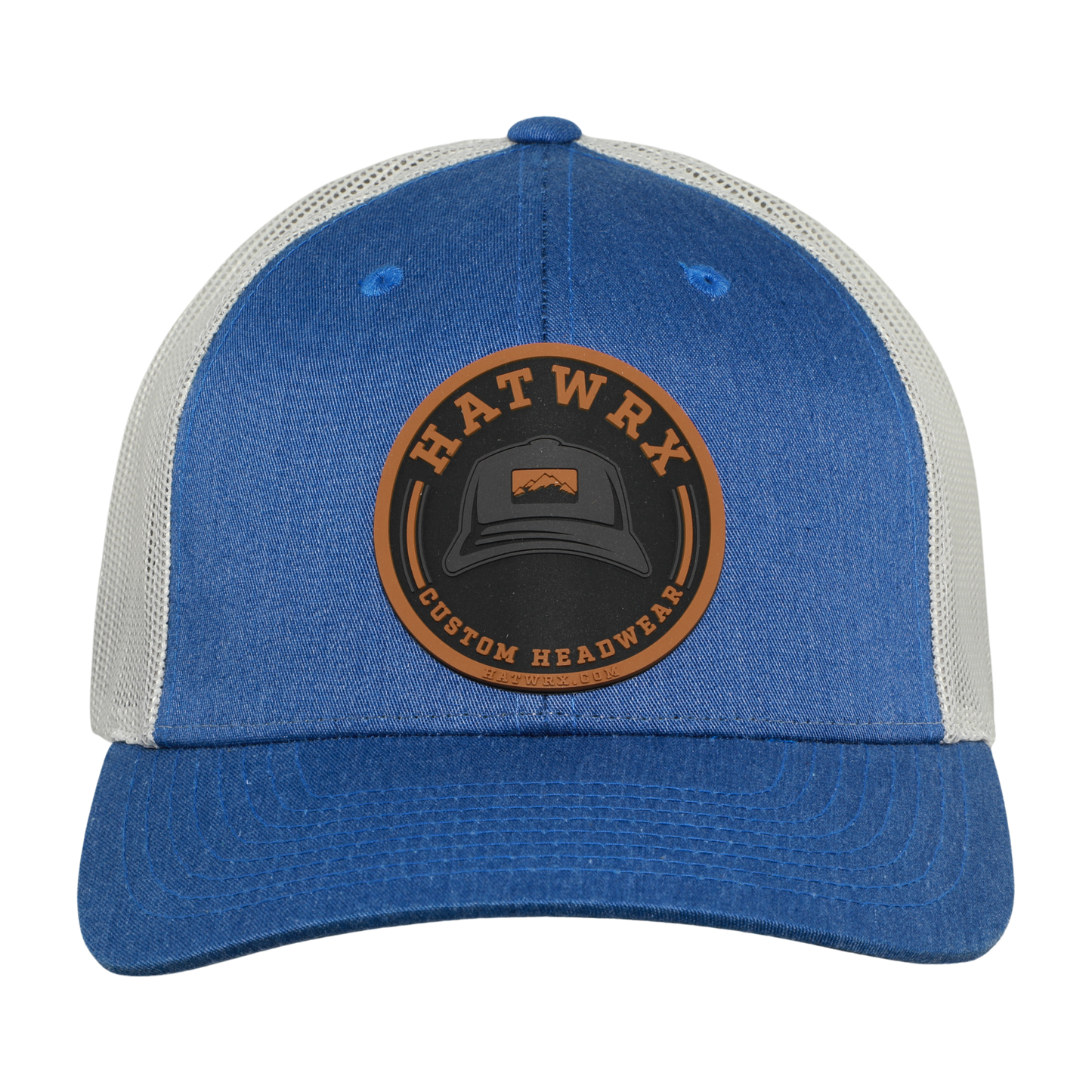 Richardson 115 PVC Patch Hat - Custom Headwear | Leather, PVC, woven & embroidered patch hats online - HATWRX